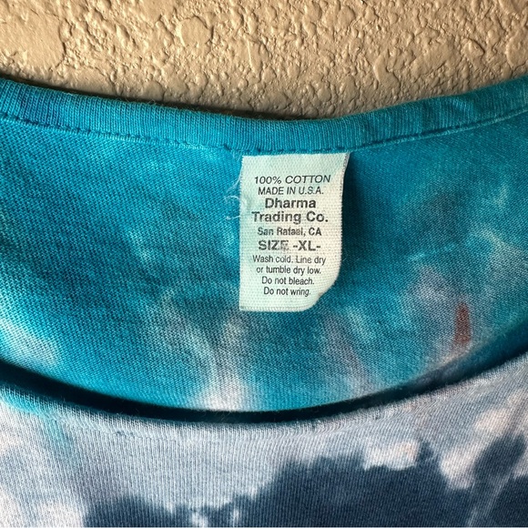 Dharma Trading Co. Blue Tie-Dye Dress - Picture 3 of 8